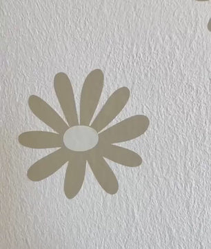 Vinilos decorativos Adhesivos de calcomania de flores infantil para habitacion