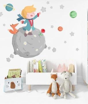 Vinilos decorativos Adhesivos infantiles de Pared el principito 4 niño