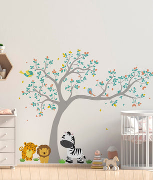 Vinilos decorativos Adhesivos infantiles de pared arboles infantiles de niño