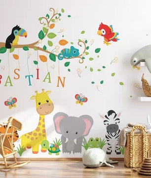 Vinilos decorativos Adhesivos infantiles de pared arboles infantiles de niño