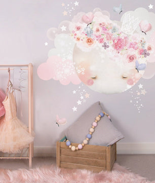 Vinilos decorativos Adhesivos infantiles de Pared  Conjunto para niñas