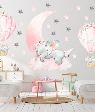 Vinilos decorativos Adhesivos infantiles de Pared  Conjunto para niñas