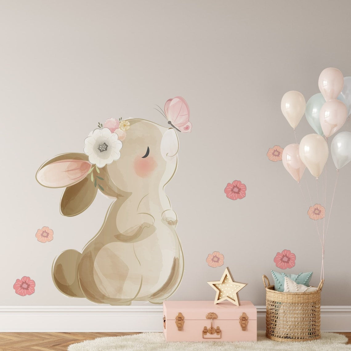Vinilos decorativos Adhesivos infantiles de Pared  Conjunto para niñas