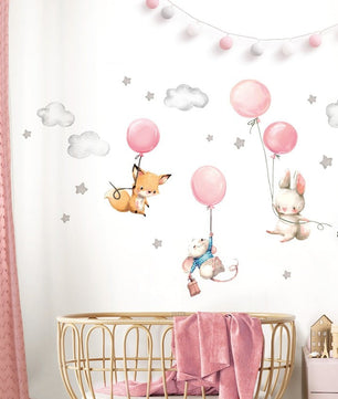 Vinilos decorativos Adhesivos infantiles de Pared  Conjunto para niñas