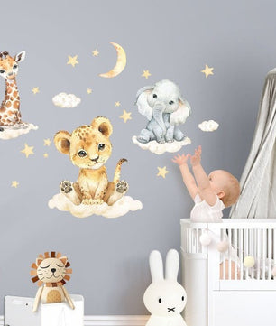 Vinilos decorativos Adhesivos infantiles de pared conjunto para niño